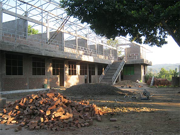 Northern half of building